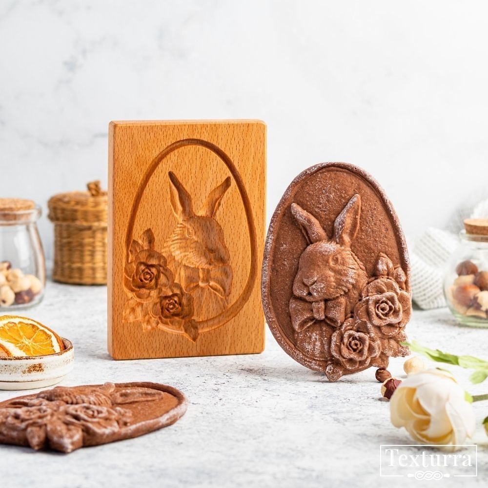 Emporte Pièce - CookieWood™ - Lapin Ovale