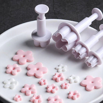 Lot d’Emporte-Pièces Fleur (4 ou 8 pièces) – Décoration Gâteaux, Biscuits & Fondant

