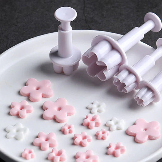 Lot d’Emporte-Pièces Fleur (4 ou 8 pièces) – Décoration Gâteaux, Biscuits & Fondant
