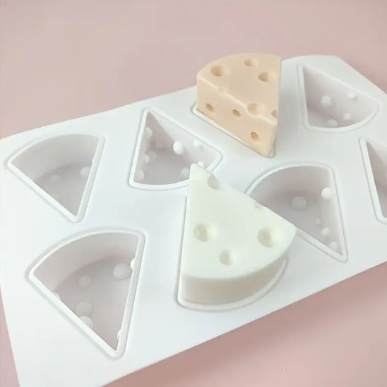 Moule à gâteau silicone Fromage avec deux fromages