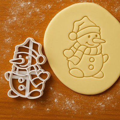 Emporte pièce Noël bonhomme de neige