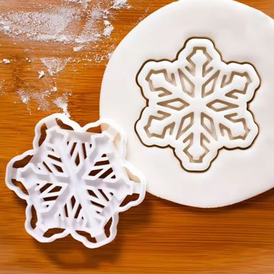 Emporte pièce Noël en flocon de neige 