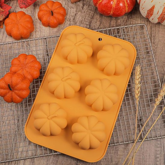 Moule gateau Automne Délice avec pâtisserie en forme de citrouilles